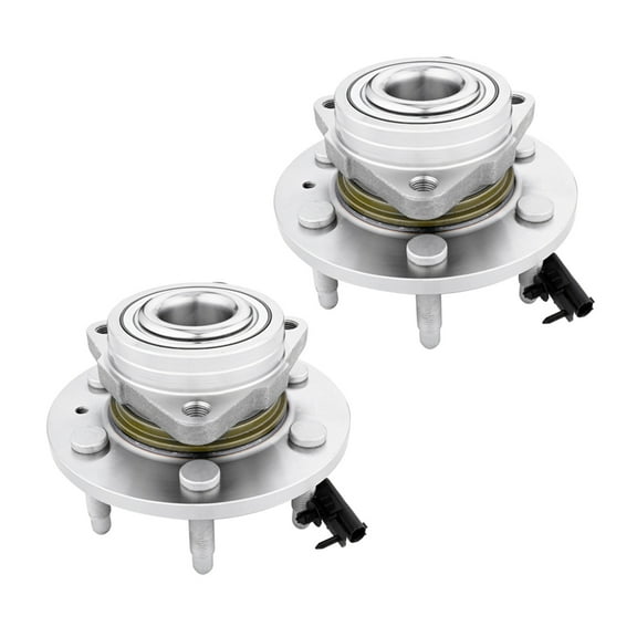 Pair of 2 Front Wheel Hub Bearing Assembly For 2007-2014 Cadillac Escalade AWD