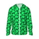 thumbnail image 1 of Fotbe Green Broccoli Chaqueta con Protección Solar UPF 50+ para Hombre y Mujer, Camisa con Capucha y Bolsillos-Medium, 1 of 7