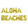 thumbnail image 1 of 1 Set Hawaii Party Balloon Premium Party Balloon Durable Letter Balloon, 1 of 8
