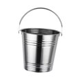 thumbnail image 4 of Cubo de hielo, cubeta de metal para bebidas con asa, cubo multiusos para enfriar bebidas. 20 cm, 4 of 9