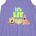 thumbnail image 2 of SpongeBob SquarePants - It's Lit Hanukkah - Toddler and Youth Girls A-line Dress, 2 of 5