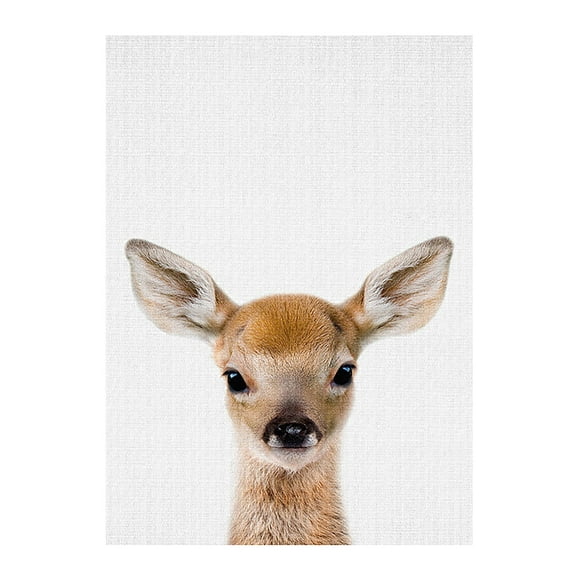 Dengmore Decorations Art Cute Animal Canvas Print Art Painting Home Wall Decor Unframed