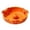 Orange, variant on EverydayNest Halloween Candy Bowl,Pumpkin Serving Tray for Snacks and Cookies,14cm Decorative Storage Dish for Kitchen Table,Party Decor and Countertop Display