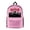 Pink, variant on Clave Especial Tour 2025 Backpacks Hip Hop Daypack Casual Zipper Pack Fashion Travel Bag