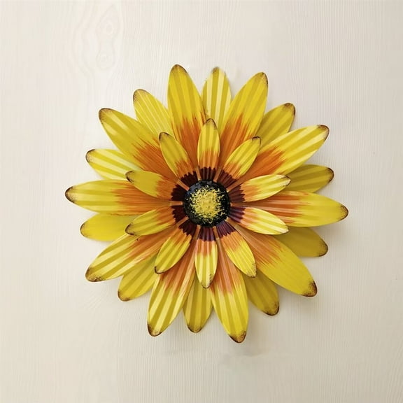 Namzi Metal Wall Art Decor for Living Room, Home Decor Living Room Wall Decor, Silhouette Wall Art(Yellow)