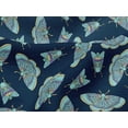 thumbnail image 5 of oneOone Viscose Jersey Navy Blue Fabric Sewing Craft Projects Fabric Prints By Yard 60 Inch Wide-SB, 5 of 7