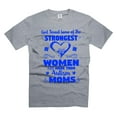thumbnail image 5 of God Found Some Of The Strongest Women And Made Them Autism Moms Shirt Autism Mother Tee (5X-Large Black), 5 of 6