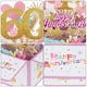 thumbnail image 4 of Tarjeta de aniversario de 60 años, tarjetas de feliz aniversario, tarjeta de aniversario de boda para esposa, hombres, ella, rosa, 4 of 6