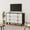 Black+White, variant on Kicctian 6-Drawer Dresser for Bedroom, Deep Storage Chest with Vintage Diamond Design,Waterproof Metal Handles, for Bedroom Living Room,White & Black