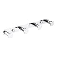 thumbnail image 5 of Tcbosik Wall Mounted 4-Hooks Towel Rack, Stainless Steel Storage Hooks, Utility Bathroom Kitchen Towel Holder, 11"W, Polish Silver, 5 of 7
