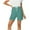 Green #01, variant on Nmnitkp Shorts for Women Comfy Drawstring Casual Elastic Waist Pure Color Shorts Summer Beach Lightweight Short Pants with Pockets Black,L