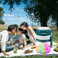 thumbnail image 4 of MANBA Ice Shaver and Snow Cone Machine - Premium Portable Ice Crusher and Shaved Ice Machine with Free Ice Cube Trays - BPA Free, 4 of 5
