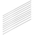 thumbnail image 1 of HUGFEGWE Acrylic Square Rod, 3mmx250mm, Transparent Clear Plastic Square Rod, Solid PMMA Bar 8pcs CJB91-113613, 1 of 6