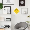 thumbnail image 4 of Decorative Signage, Metal Axolotl Crossing Sign, 12x12in Funny Animal Wall Decor for Home/Farmhouse/Yard, 4 of 4