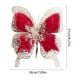 thumbnail image 3 of pstuiky Mariposas navideñas artificiales para decorar el árbol de Navidad, con clip y purpurina. Ideales para bodas, cumpleaños y fiestas., 3 of 6
