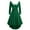 Green, variant on Edvintorg Christmas Costumes for Women Dress Casual Plus Size Party Dresses Solid Long Sleeve Christmas Furry V-Neck Draw Back Dresses Winter