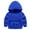 Blue, variant on Plain Color Kids Hoodie Long Sleeve Sweatshirt with Front Pockets Toddler Hooded Alternative Pullover Casual Jacket for Boys Girls