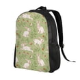 thumbnail image 2 of Balery Cute Rabbit And Flower Mochila - Mochila Estilosa y Duradera para Laptop de 15 Pulgadas con Tela Oxford Impermeable, 2 of 8
