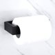 thumbnail image 2 of Portarrollos de papel higiénico YUANXCMXG Acero inoxidable 304 autoadhesivo Negro, 2 of 5