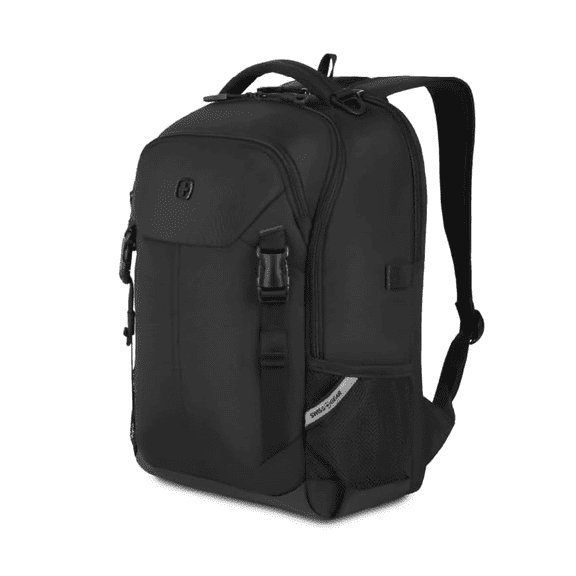 SwissGear Civic Pro Laptop Backpack, Black