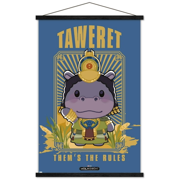 Marvel Moon Knight - Taweret Wall Poster with Magnetic Frame, 22.375" x 34"