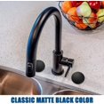 thumbnail image 4 of LAICAIW Kitchen Sink Hole Covers,2Pcs Stainless Steel Sink Tap Hole Plug Sink Faucet Hole Cover Kitchen Sink Hole Caps,Sink Faucet Hole Cover Kitchen Sink Tap Hole Plate Stopper Cover,Black Faucet Ho, 4 of 7