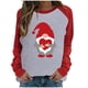 thumbnail image 1 of Día de San Valentín moda mujer Casual manga larga impreso señoras sudaderas Tops Fridja hkj211, 1 of 6