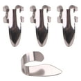 thumbnail image 6 of Masteelf 1 Set 4PCS Thumb Pick Stainless Steel Guitar Plectrum for Index Finger, 6 of 8