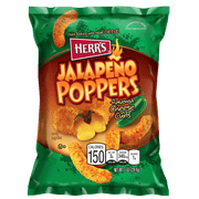 Herr's Jalapeno Popper Cheese Curls 1 Ounce (Pack of 7)