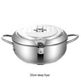 thumbnail image 3 of Wweixi Friteuse en Acier Inoxydable Durable avec Contrôle de Température pour Toute Cuisine, 3 of 6