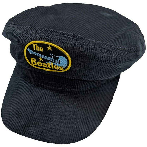 The Beatles Unisex Corduroy Hat: Oval Logo (Small/Medium)