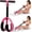 Pink, variant on Multifunctional Durable Pedal Resistance Band with Handle, Upgraded Elastic Exercise Bands for Home Gym, Anti-Snap Sit Up Equipment & Ab Trainer for Core/Arms/Legs/Glutes Workout for Women