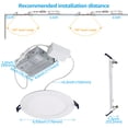 thumbnail image 7 of TORCHSTAR 6 Inch LED RGBCW Smart Recessed Lighting with J-box for Kitchen, Living Room, Dimmable Color Changing Warm & Cool White, 12W Wi-Fi Smart Downlight, Pack of 4, 7 of 7
