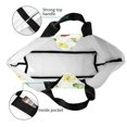 thumbnail image 4 of Balery Insects Bolsa Tote Estilo Estético con Cremalleras, Bolsa de Hombro, Bolsa de Compras Grande y Plegable, 4 of 8