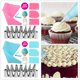 thumbnail image 2 of JJ 20 piezas Kit de decoración de pasteles para hornear, boquillas de manga pastelera, 2 of 4
