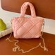 thumbnail image 5 of Bolsos Mujer Acolchado Hilo Bordado Tote Bag Ocio Diario (S) Rosa, 5 of 8