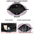 thumbnail image 3 of Pioneer Flower Floral Print Pattern Travel Tote Bags for Women Carry On,Large Weekender Bags for Women Travel,Multi Functional Duffle Bag for Work,Shopping,Sports, 3 of 5