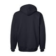thumbnail image 3 of Hanes - Ultimate Cotton Hooded Sweatshirt - F170 - Deep Navy - Size: S, 3 of 3