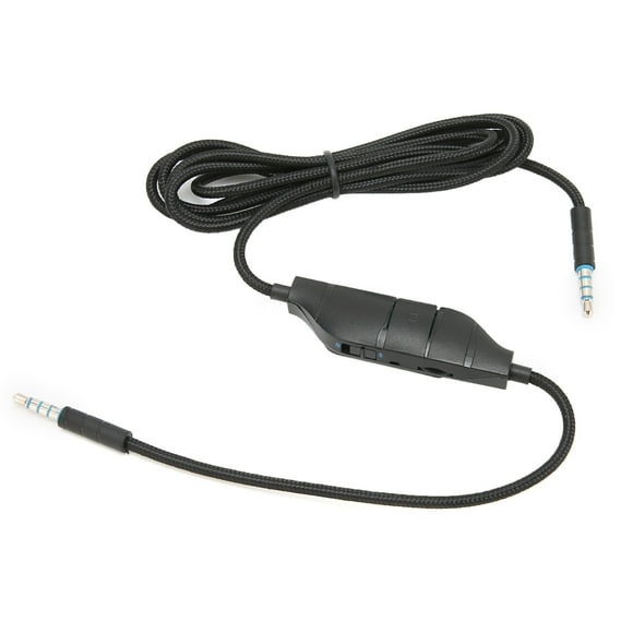 Audio Cable, Perfect Replacement Electrical Conductivity Natural Sound Gaming Headset Cord Noise Reduction For Old Audio Cable For Demaged Audio Cable