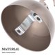 thumbnail image 3 of OUNONA Para Colgador De De Metal Plateado Ideal Para Lámparas Y Decorativos, 3 of 6