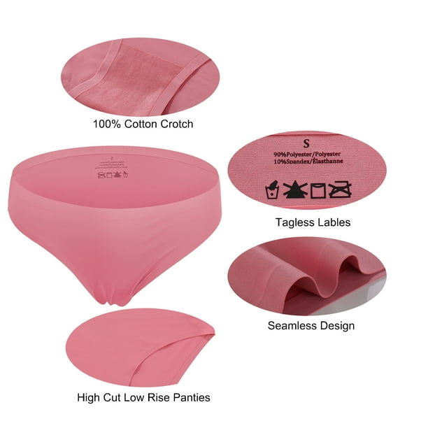 FINETOO 10 Pack Seamless Underwears For Women No Show Bikini Panties Invisibles Briefs Soft Stretch Hipster Underwear XS-XL - Image 5