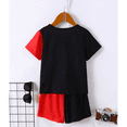 thumbnail image 4 of GEYEHUG Boys 2 Pieces Outfits Print Round Neck Short Sleeve Top and Shorts Set, 4 of 6