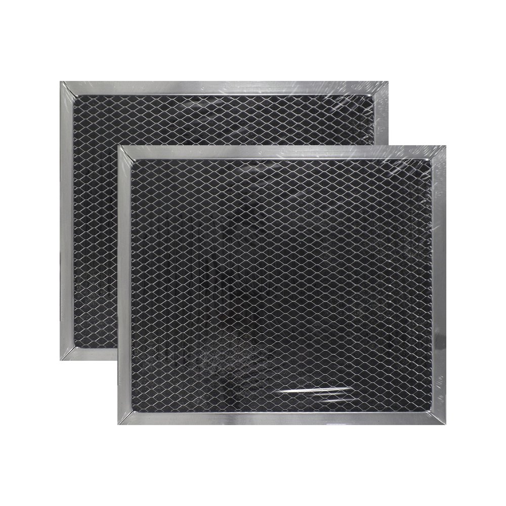 2 PACK 9 x 101/2 x 3/8 Range Hood Charcoal Carbon Filters AFF110CH by