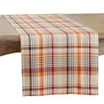 thumbnail image 1 of Fennco Styles Harvest Tartan Plaid Design Cotton Table Runner 16" W x 90" L - Multicolored Table Cover for Home, Dining Table Décor, Banquet, Thanksgiving, Christmas and Special Event, 1 of 3