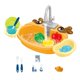 thumbnail image 2 of Juguetes para niños con fregadero y agua corriente, juguetes de comida, juego de rol para niños de 3 a 5 años Ciervo Naranja, 2 of 9