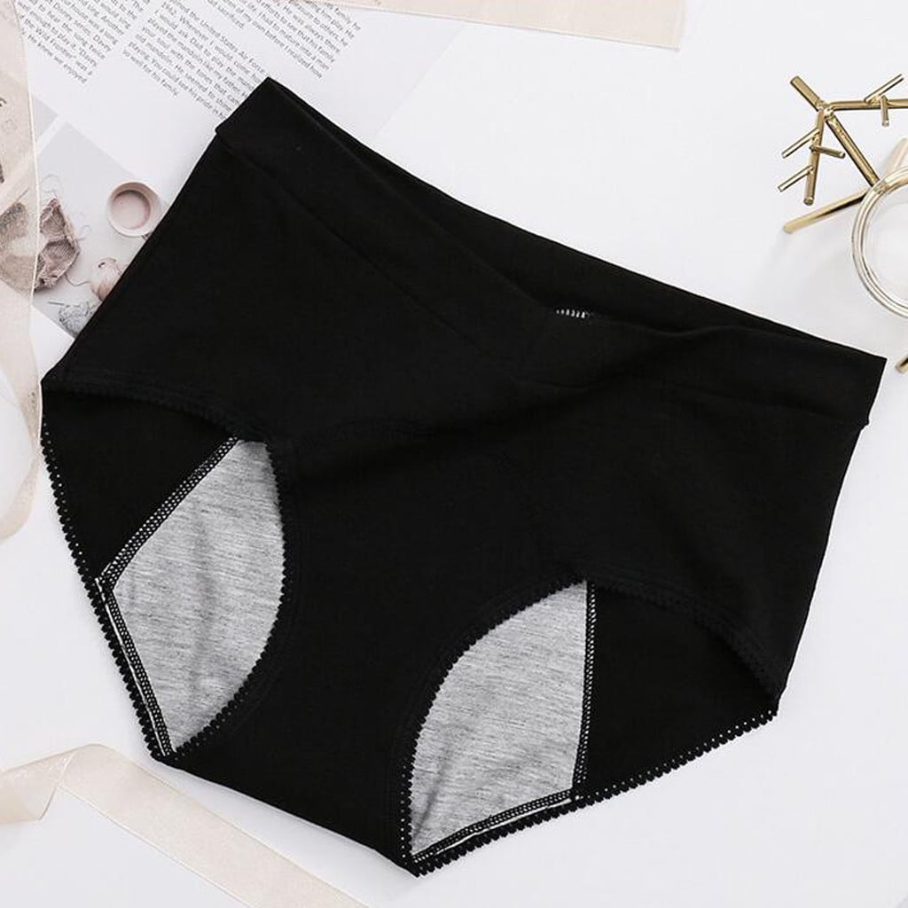 Women Menstrual Period Underwear Leak-proof Flexible Seamless Panties Underpants 