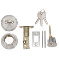 thumbnail image 1 of BRIGHTFUFU 1 Set Privacy Door Lock For Bathroom Stainless Steel Knob Lock Easy Install Security For Theft Design, 1 of 5