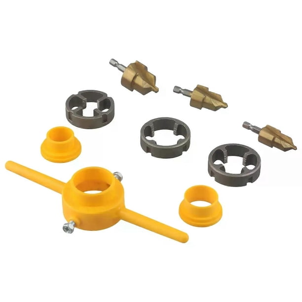 Fast Thread Processing For Plumbing Maintenance PVC Thread Making Tool ...