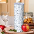 thumbnail image 2 of Pioneer Flower Floral Print Pattern 20oz Skinny Tumbler with Straw & Lid, Double Wall Vacuum Insulated Cup, Leak-Proof, Cup Holder Friendly, Hot 6H Cold 12H, 2 of 6