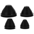 thumbnail image 1 of MasteelfCA 1 Set 4Pcs Hole Grommets Synthetic Rubber Grommets Firewall Hole Plugs (Black), 1 of 8